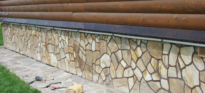 Отделка цоколя своими руками: варианты материалов