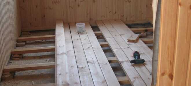 Расстояние между лагами для пола из досок: расчет