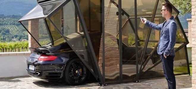 Гараж ракушка: размеры и чертежи, как сделать своими руками с видео