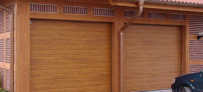 Ворота секционные гаражные: установка своими руками