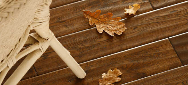 Половая доска: дуб — разновидности массива, цветовое решение