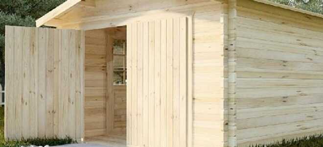 Деревянные ворота в гараж: как сделать своими руками, пошаговая инструкция с фото