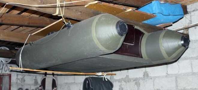 Как подвесить лодку к потолку в гараже: способы хранения и их преимущества