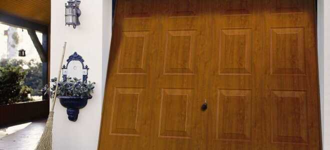 Как сделать ворота для гаража своими руками: подъемно-секционные