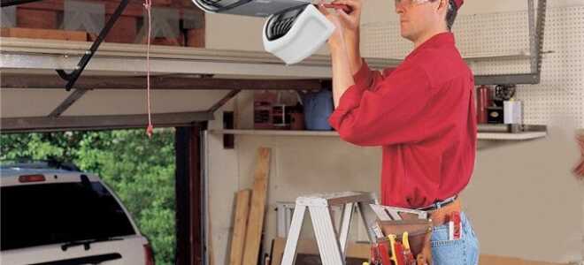 Ремонт гаражных ворот быстро своими руками