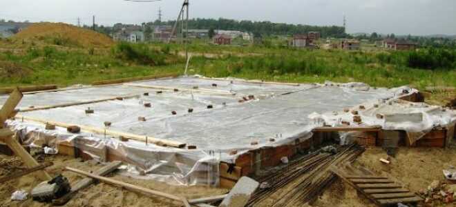 Консервация фундамента на зиму: как и чем выполняется