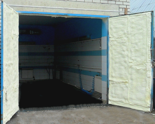 уплотнитель ворот гаража