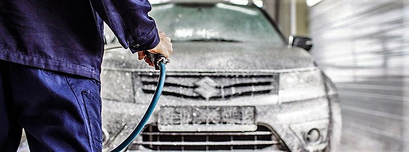 автомойка в гараже
