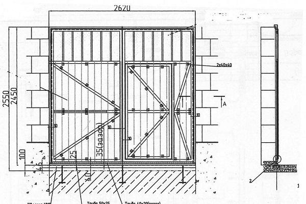 проект чертежа