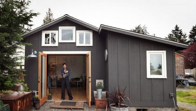 Жилой автодом Из гараж можно сделать уютный пентхауз