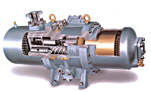 компрессор в разрезе