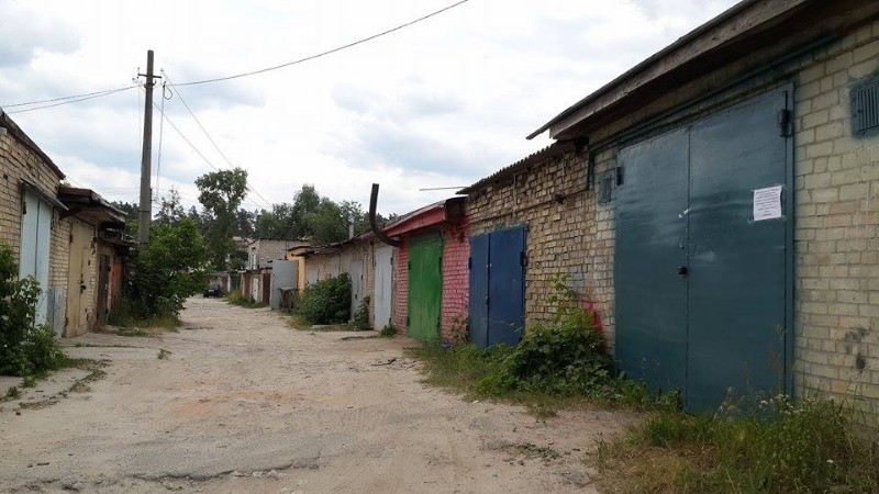Гаражный комплекс стандартной формы