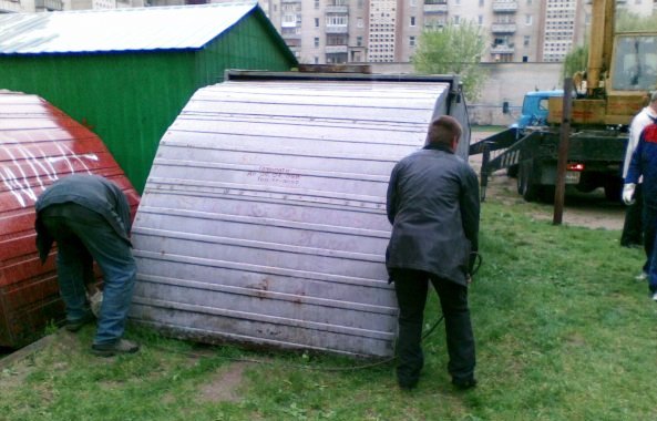 мини гараж для мотоцикла