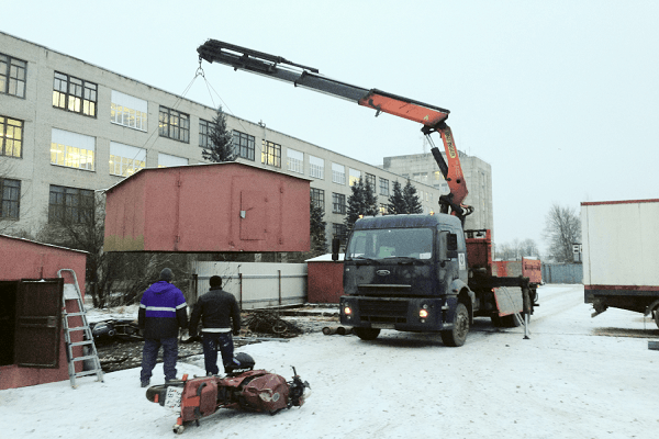 подъем сооружения